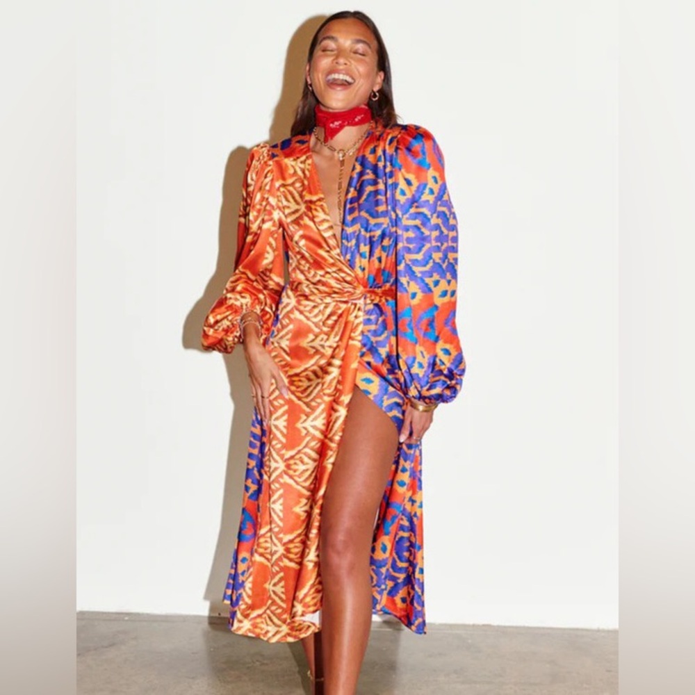 Wrap dress from Never Fully Dressed